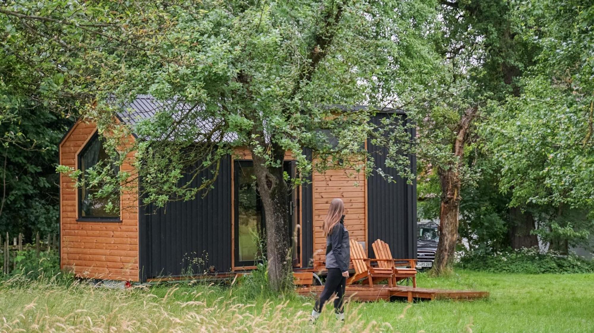 Lisi Grun Tiny House By Tiny Away Villa Затлед Екстериор снимка